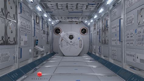 ArtStation - NASA ISS Spaceship Interior | Resources