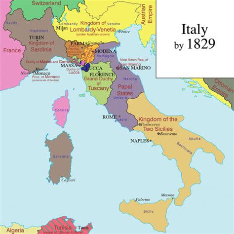 How Italy became a country, in one animated map - Vox