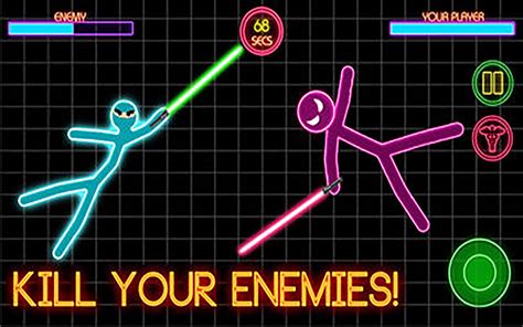 Aplicación Stickman Fighting 2 Player Warriors Physics Games en Amazon ...