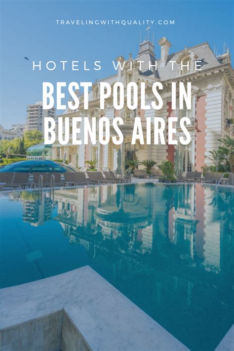 Hotels with the Best Swimming Pools in Buenos Aires