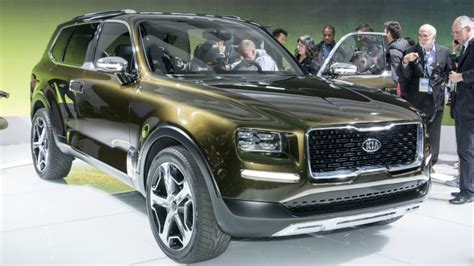 Kia Telluride Concept is a 400-hp hybrid based on Sorento SUV [w/video ...