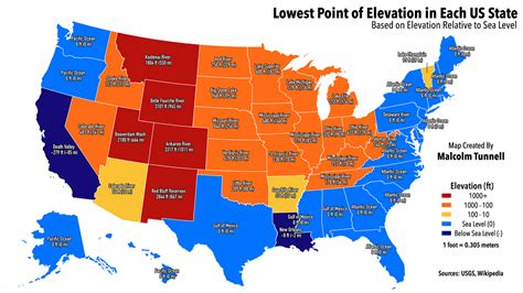 Highest Elevation In Florida Map - Table Rock Lake Map