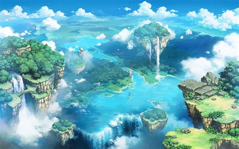 Anime Landscape Wallpaper HD Free Download