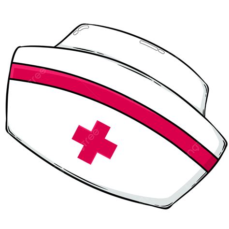 Cartoon Nurse Cap, Nurse Clipart, Cartoon Clipart, Cap Clipart PNG ...