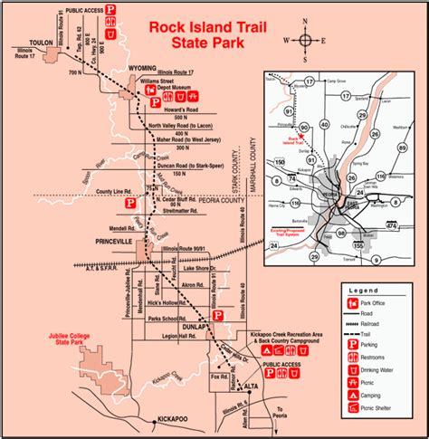 Rock Island State Park Illinois Site Map - Rock Island State Park ...