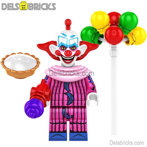 Lego Minifigures Killer klowns From Outer Space Slim mini Horror toys ...