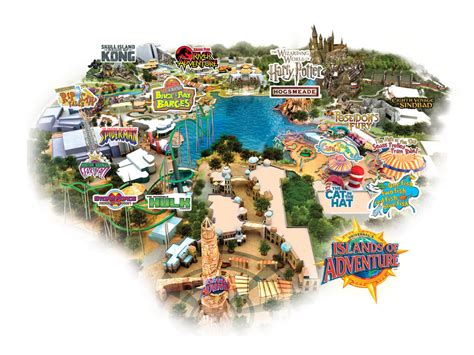 Islands of Adventure Map | Wish Upon a Star With Us