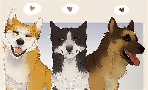 Genshin`s cutie pups by Aarenki on DeviantArt