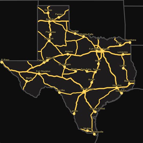 Texas Concept Map : r/trucksim