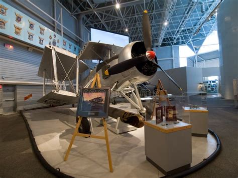 Museum Of Aviation. Exhibition Of Aircraft Exhibits Editorial Stock ...