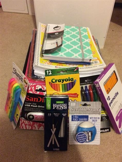 school supplies for seventh grade! - https://ritaevans.fashionm.me ...