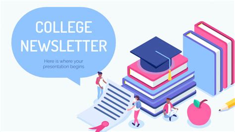 College Newsletter Google Slides Theme & PowerPoint Template