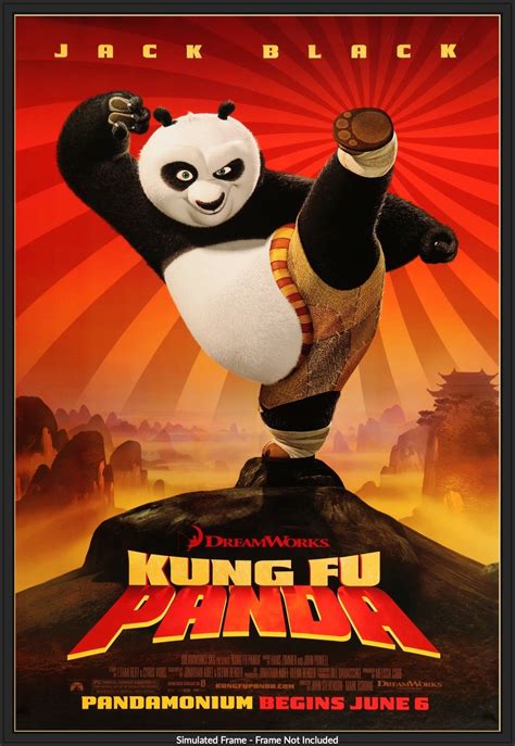 Kung Fu Panda (2008) Original One-Sheet Movie Poster - Original Film ...