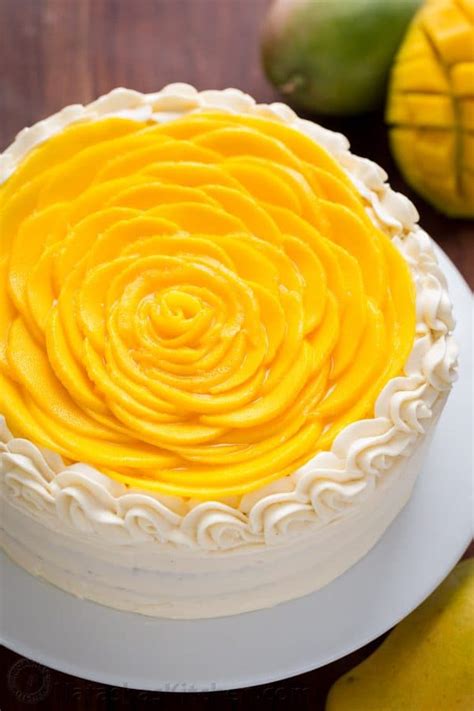 Mango Cake Recipe (VIDEO) - NatashasKitchen.com