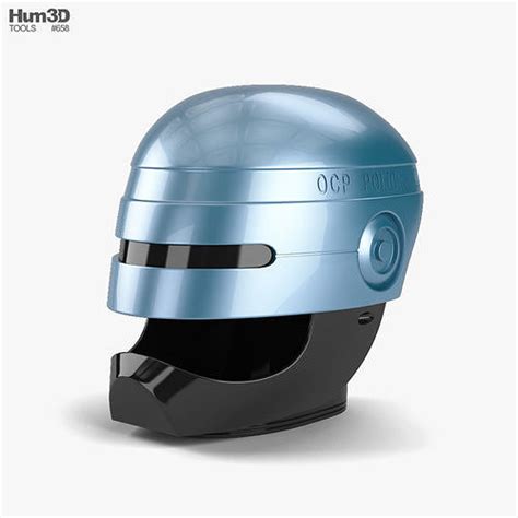 Robocop Helmet 3D model | CGTrader