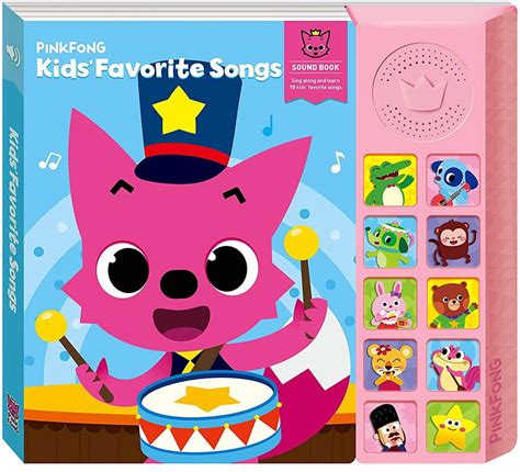 Pink Fong Kids' Favorite Songs Sound Book - Walmart.com - Walmart.com