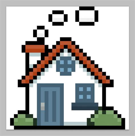 How to Make a Pixel Art House - Mega Voxels