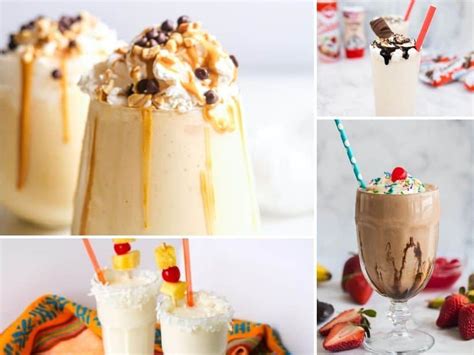 15 of The Best Milkshake Recipes for Summer - A Crazy Family