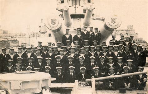 HMS Barham Royal Navy Battleship | Crew members of HMS Barha… | Flickr