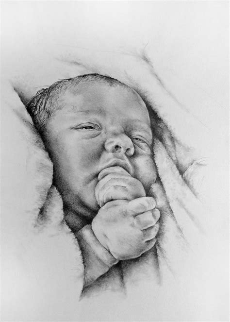 Detailed realistic pencil drawing from your photo, Custom Hand Drawn ...