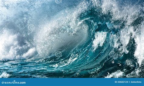 White ocean waves stock photo. Image of blue, sand, splash - 20682124