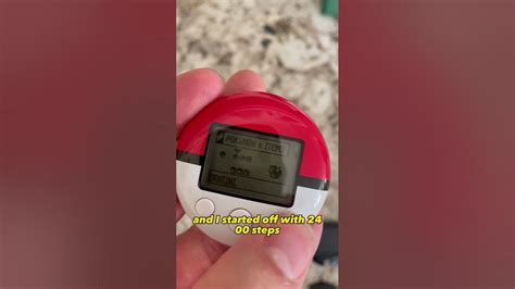 5,000 steps with Pokewalker - YouTube