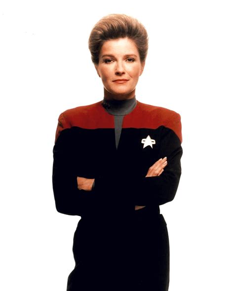 Captain Kathryn Janeway of the Federation Starship Voyager. Favorite ...