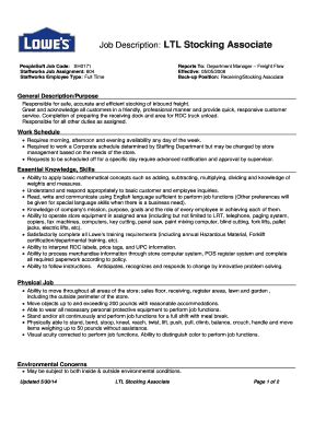 67+ Free Editable Associate Job Description Templates in MS Word [DOC ...