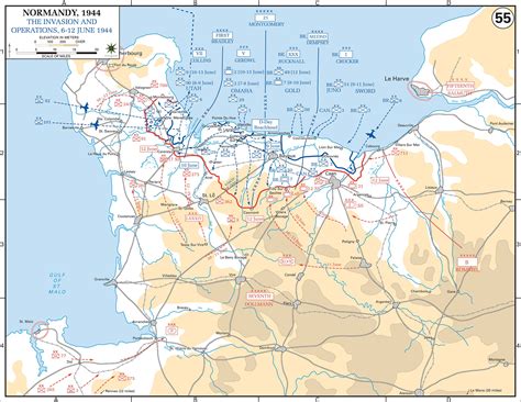 Chronology of the Normandy Campaign (Land Forces Only) - British ...