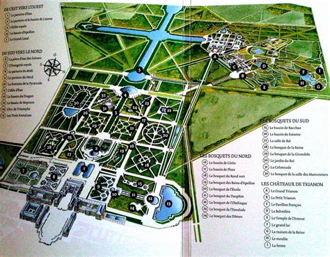 Chateau De Versailles Map