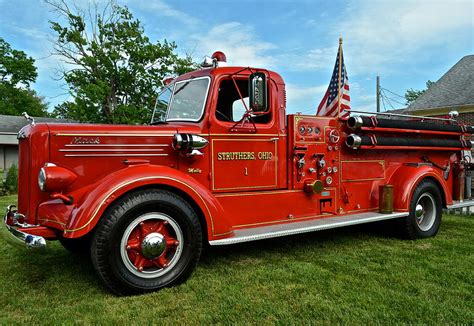 Antique Fire Truck Photograph by Frozen in Time Fine Art Photography