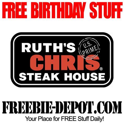 Celebrate Your Birthday with a Free Dessert at Ruth's Chris Steak House