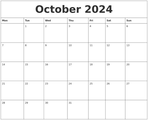 October Fiscal Year Calendar 2024 Best Perfect Awesome Famous - Excel ...