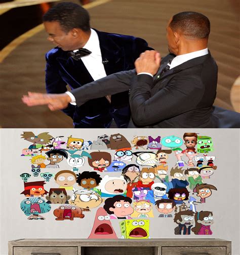 Reaction to Will Smith Slap Chris Rock by stephen0503 on DeviantArt