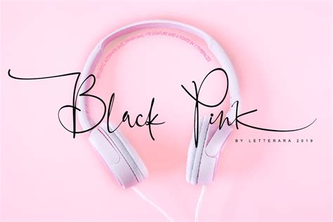 Free Font: Black Pink :: Behance