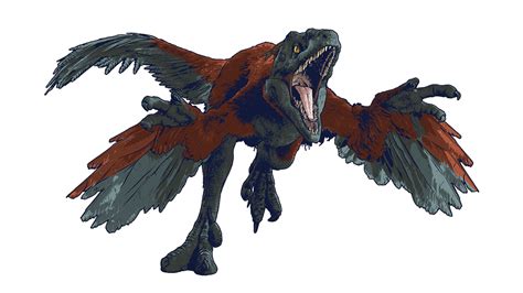 Jurassic world dominion pyroraptor render png by Junior3DSYMas on ...