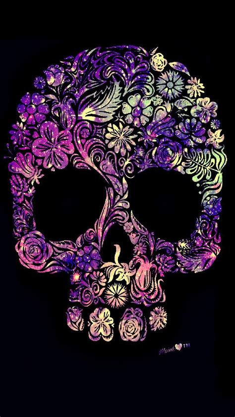 Colorful Skull - 720x1280 Wallpaper - teahub.io