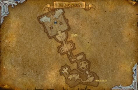 Uldaman Map