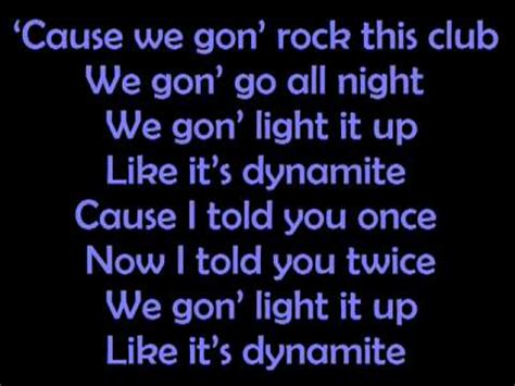 Taio Cruz-Dynamite Lyrics.flv - YouTube