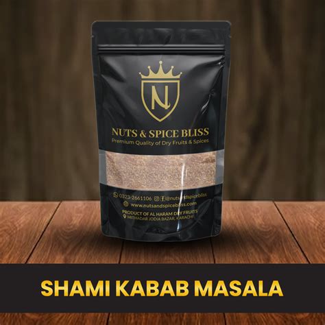 Shami kabab Masala – nuts and spice