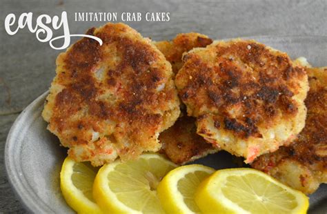 Easy Imitation Crab Crab Cakes