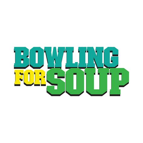 Bowling For Soup - Blue and Green Logo Sticker