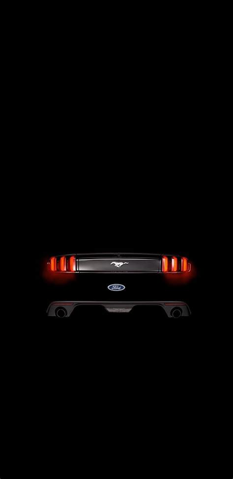 Ford Mustang Black Wallpaper Hd