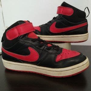 Nike | Shoes | Nike Toddler Boys All Day Play Redblack Tennis Shoes ...