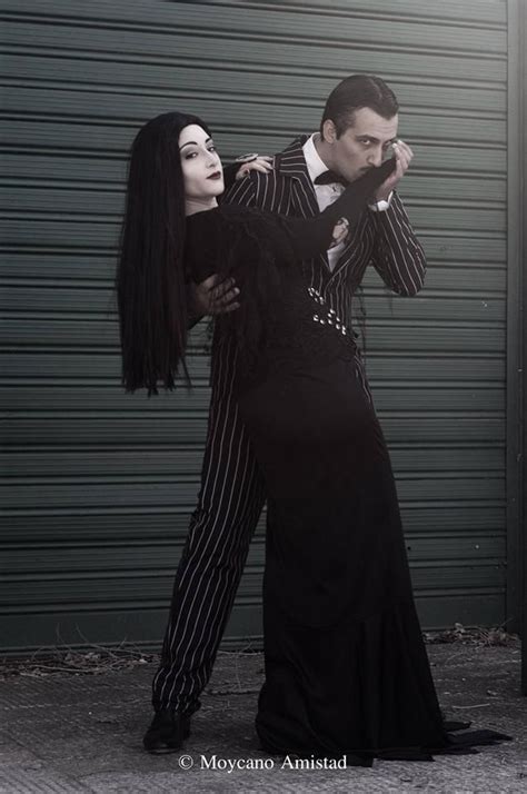 Morticia and Gomez Addams from The Addams Family cosplay by Stefania ...