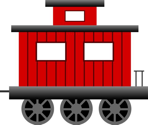 Download Caboose, Train, Transportation. Royalty-Free Vector Graphic ...