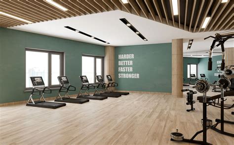 GYM Interior design :: Behance