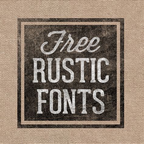 Font Must-Haves: Free Rustic Fonts | The Anastasia Co.