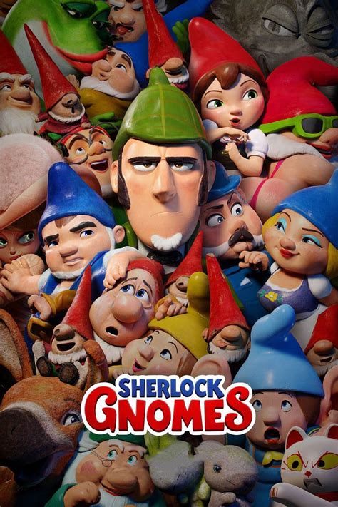 Sherlock Gnomes - Garden gnomes, Gnomeo & Juliet, recruit renown ...