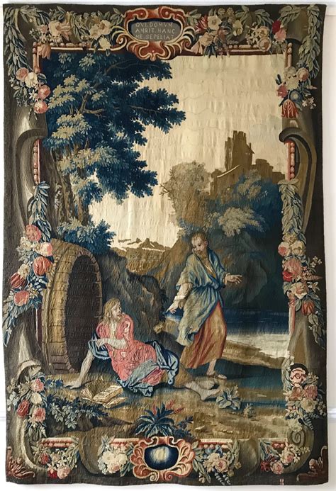 Late 17th Century English Mortlake Tapestry, Diogenes – C. John